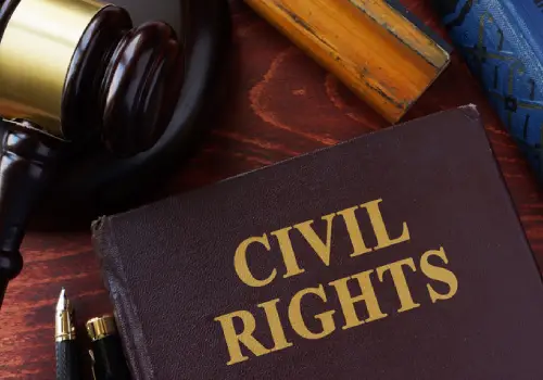 A law book on Civil Rights from a civil rights attorney for Evans GA